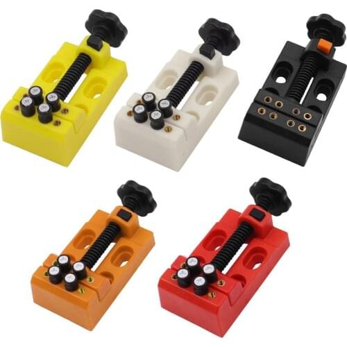 1PCS Mini Table Vice Carving Bench Clamp Clock Jewelry Repair Bench Vise DIY Sculpture Tool Vice Stand Adjustable Pliers