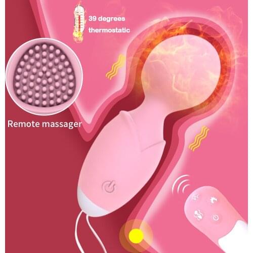 Panties Wireless Remote Control Vibrator Panties Vibrating Egg Heating Vibrator G Spot Clitoris Sex toy for Women Adult Sex Shop