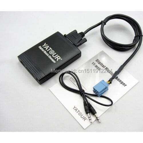 YATOUR digital music changer Car MP3 AUX Bluetooth for Smart 450 Lybra Fiat Bravo Marea 8-Pin Grundig Stereo Adapter