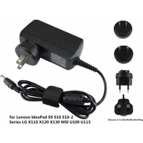 40W Laptop Ac Power Adapter Charger For Lenovo Ideapad S9 S10 S10-2 Series Lg X110 X120 X130 Msi U100 U115 Us/Uk/Eu 20V 2A