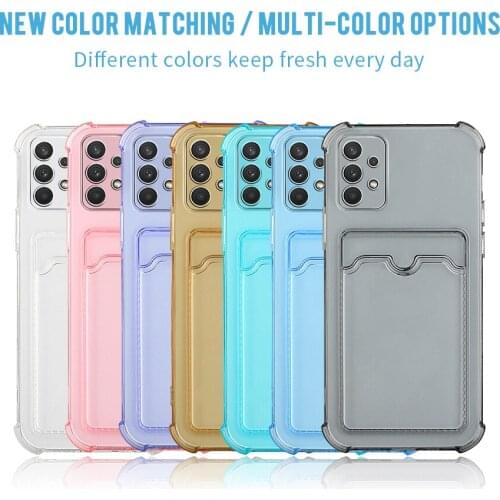 Four-corner Drop-Proof Card Housing For Samsung Galaxy A52 4G/5G On Samsun A a 52 Samsung52 52a 52A Protector Protective Cover