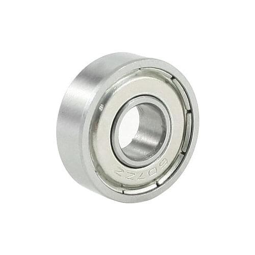 5pcs/lot Double Shielded Miniature Deep Groove Ball Bearings 607z 607ZZ 7*19*6 mm carbon steel 7x19x6 mm