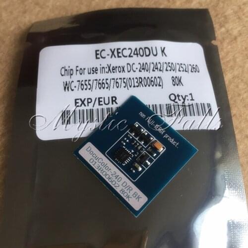 50X Drum Unit Chip K 013R00602 for Xerox DocuColor 240 242 250 252 260 DC 252 260 Workcentre 7655 7665 7675 7755 7765 7775