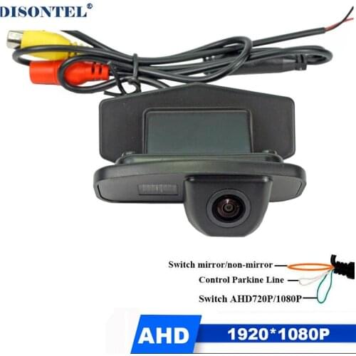 For SonyCCD Car Rear View Reverse Camera Parking Camera Waterproof Kit for Honda Fit Jazz Odyssey CRV Elysion