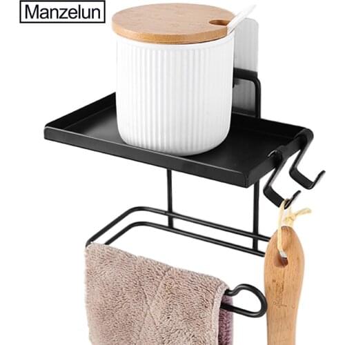 Toilet Paper Holder for Your Mobile Phone Roll Holder Bathroom Towel Rack Stand for Toilet Paper black holder Kitchen Accessory