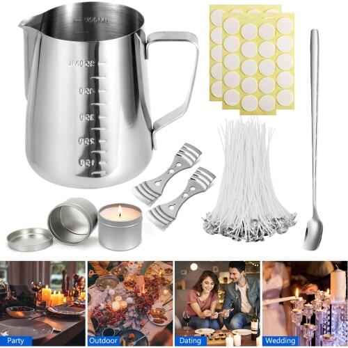 DIY Candle Crafting Tool Kit Candles Craft Tools Candle Wick Candle Making Tool Suitable for Beginner Candle Making Wick Wax Kit
