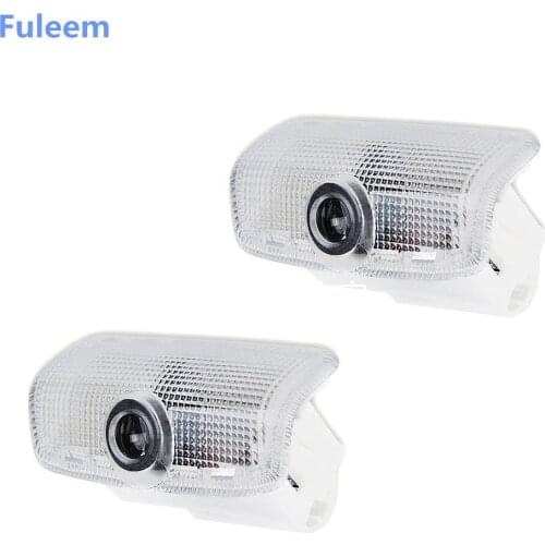 Fuleem 2PCS Car LED Door Welcome Light Welcome Laser Projector Shadow Lamp For Altima Maxima
