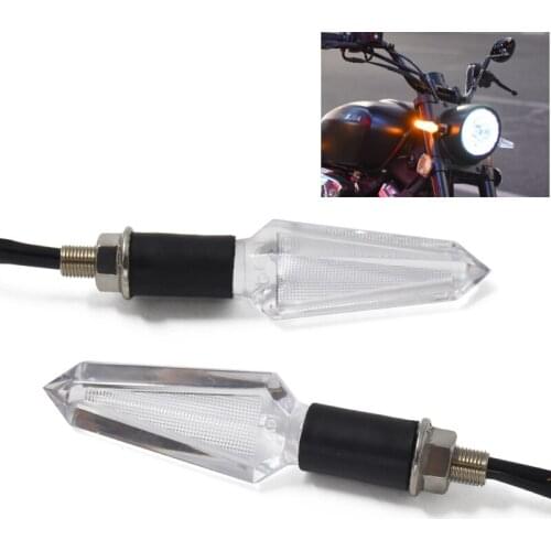 Brand Moto Indicator Flashing For Kawasaki Honda Suzuki Benelli Vespa Yamaha Harley CG Turn Signal Light Motorcycle Accessories