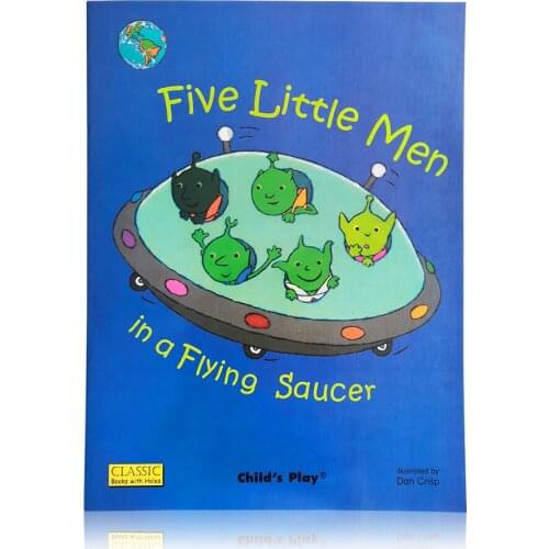 Five Little Men Interesting Story Childrens Picture English Reading Books Kids Learning Toys Pre K Learning