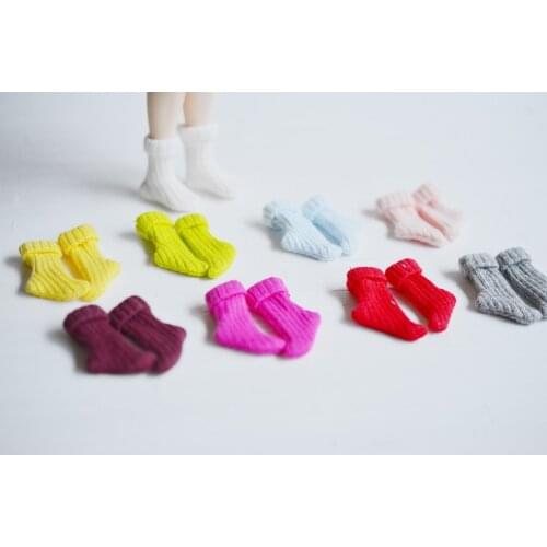 10 Pairs/Lot Doll Socks,Socks,Hand-made socks(suitable for blyth,BJD,AZONE,OB,FR,MOMOKO) SK-009
