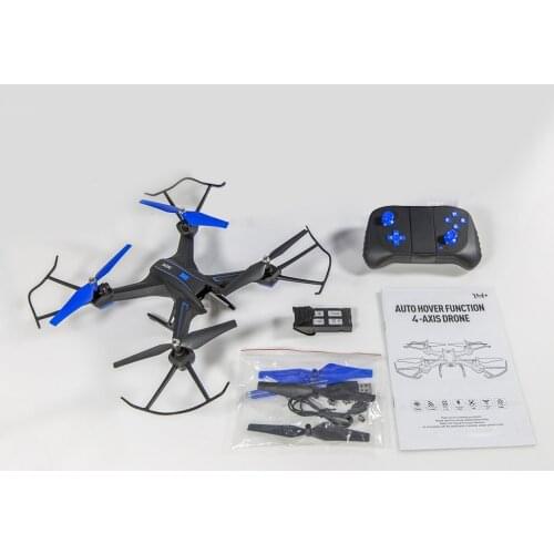 S6W RC Quadcopter Smart Selfie Drone Aircraft with Wifi FPV 720P Wide Angle HD Real-time Camera Altitude Hold Headless Mode Toy