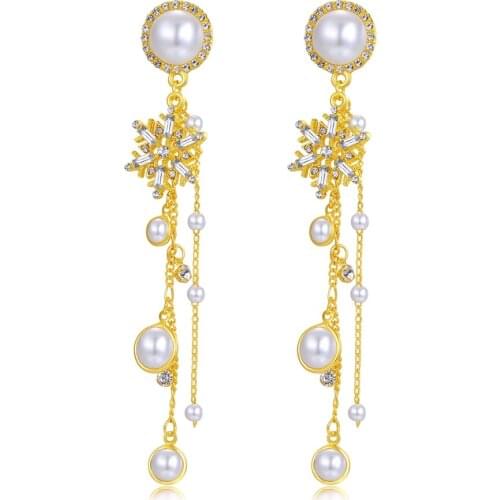 SDA Women's Gold Earrings