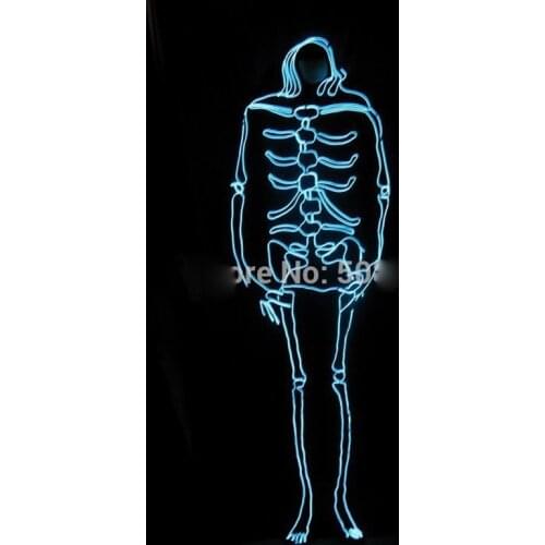 LED Costumes El menswear diy magic Cos stage light clothing Halloween costumes nightclub cosplay monster dance clothing