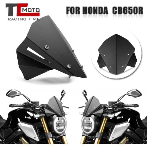 2019-2020 For CB650R CB 650 R Windshield WindScreen Front Screen WindScreen wind deflector Motorcycle CNC Aluminum Accessoris