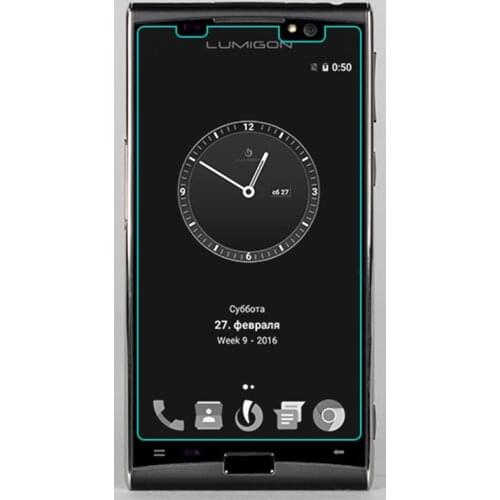 NEW Screen Protector Glass phone For Lumigon T3 Connect phone Tempered Glass SmartPhone Front Protective Screen