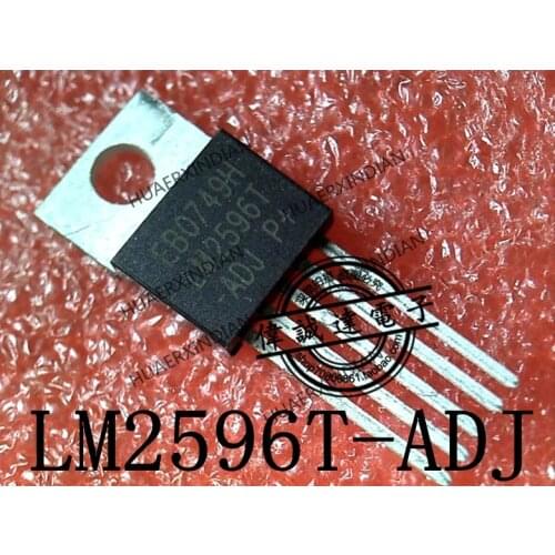 1Pieces new Original LM2596T-ADJ LM2596 TO-220-5 In stock real picture