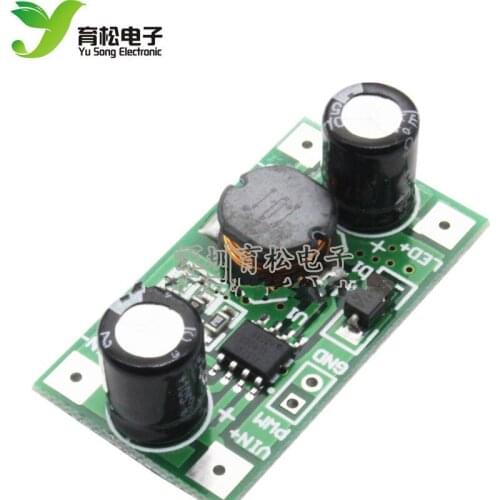 1W LED driver 350mA PWM dimming input 5-35V DC-DC step-down constant current module