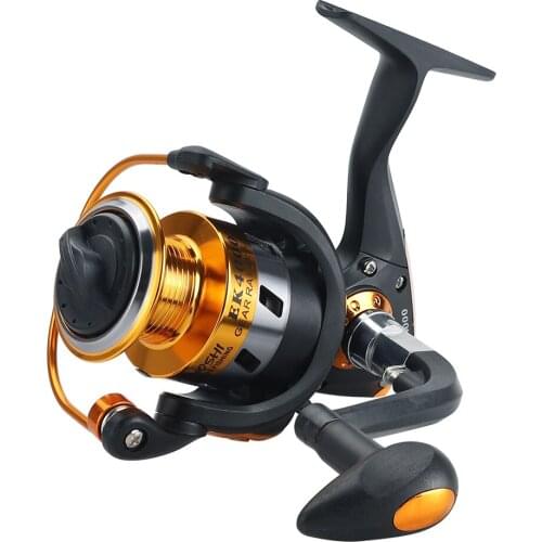13BB Spinning Fishing Reel EK1000-7000 series Carp Fishing Reels 5.1:1 Metal Coil Spinning Reel Rock Fishing Tackle