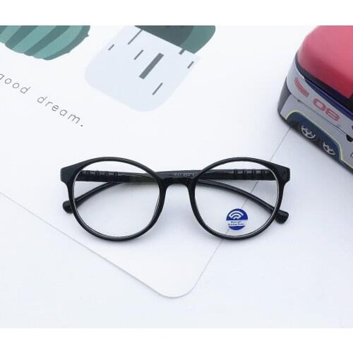 2021 Round Anti Blue Light Blocking Glasses Kids Children Girls Boys Shades Child Vintage Eyewear Eyeglasses Gafas Oculos