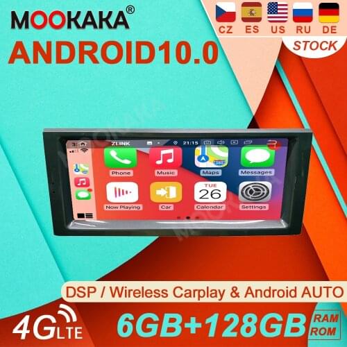 6+128G DSP Carplay Android 10 Car DVD player Multimedia For Land Rover Evoque V8 2005 GPS Navi Auto Audio Radio Stereo Head Unit