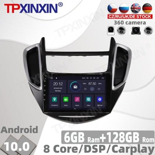 128G PX6 Android 10 For Chevrolet Trax Chevrolet tracker 2013+ Car Radio Multimedia Video Player Navigation GPS Auto 2Din No DVD