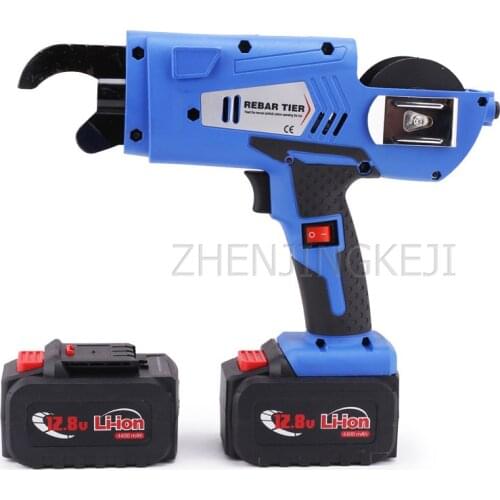 Automatic Rebar Strapping Machine Lashing Machine Charging Mode Electric Tie Silk Tools Hand Held Tie Rebar Tied Up Equipment
