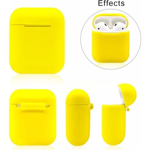 Earphone Case For Airpods strap Soft Silicone headphone Case Earphone Accessories Protective Wireless Bluetooth Cover #280109