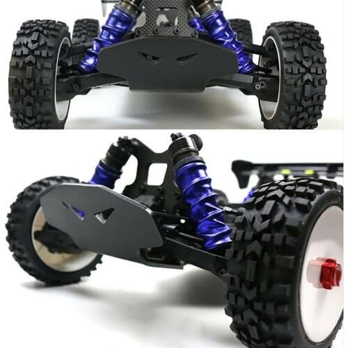 For TEKNO EB48 2.0 RC Car Black Nylon Front Bumper Protective Guard Plate rc crawler accessories