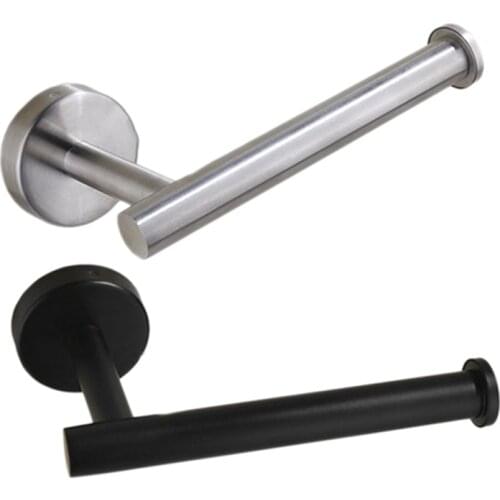 Toilet Paper Holder Toilet Roll Paper Rack Tissue Holder Roller Paper Storage Wall Mounted Screw Installation