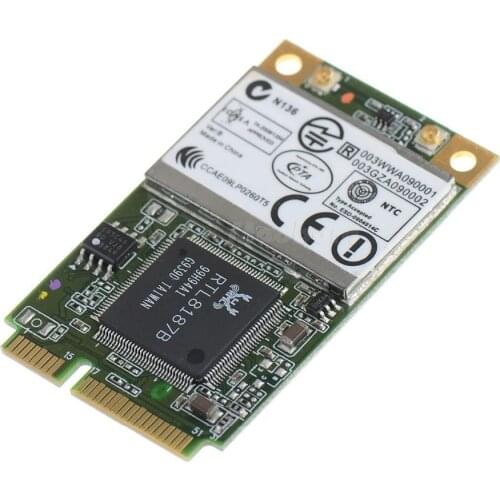 Wireless Adapter Card for RealTek RTL8187B MINI PCI-Express WLAN Card 802.11 b/g Wireless wifi PCI-E Network Ethernet Wi-fi