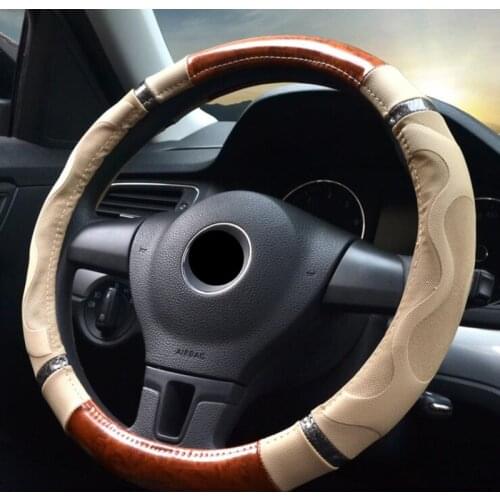 Fashion Luxury Steering Wheel Cover Leather Braid Comfortable Non-slip For BMW X1 X2 X3 X4 X5 X6 High Quality