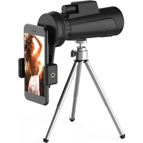 12x50 Monocular Military Professional Telescope Binocular High Quality Zoom Night Vision for Outdoor Hiking Hunting 2020 New