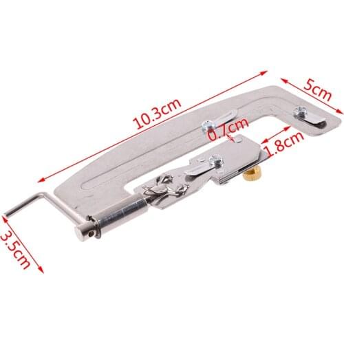 Stainless Steel Semi-automatic Fishing Hook Line Tier Tie Binding Supplies 1Pc