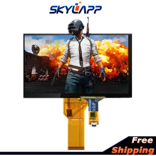 New 7''inch Capacitive screen for AT070TN94 AT070TN92 Long cable car DVD navigation LCD display screen Capacitive Touch screen