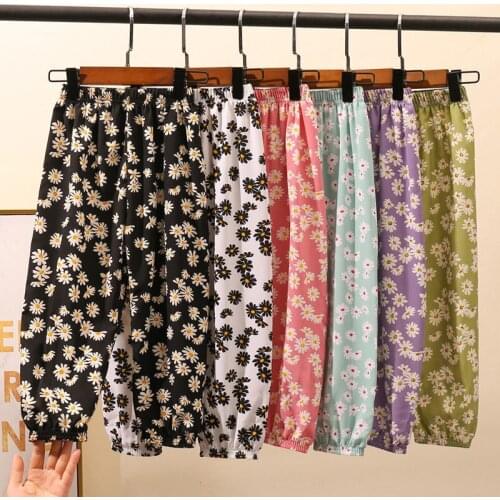 Girls clothes boys jeans ripped jeans for kids Mosquito pants denim ultra-thin summer new cotton air-conditioning pants