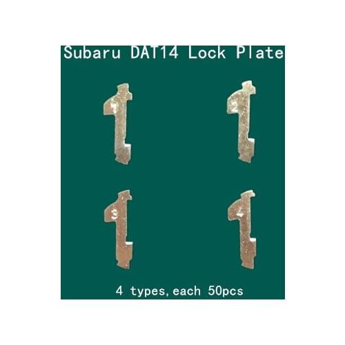 RIOOAK New 200pcs/lot DAT14 Car Lock Reed Locking Core Spring For Subaru Car Lock Tablets Lock Spring Locking Reed Auto Lock