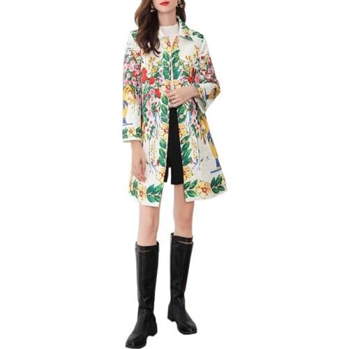 Women's Long Trench Coats Showii by Alice La China