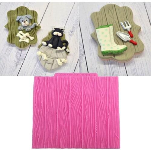 Tree Bark Texture Silicone Mold DIY Fondant Silicone Mold Chocolate Tree Bark Cake Border Decoration Mold Cake Tools