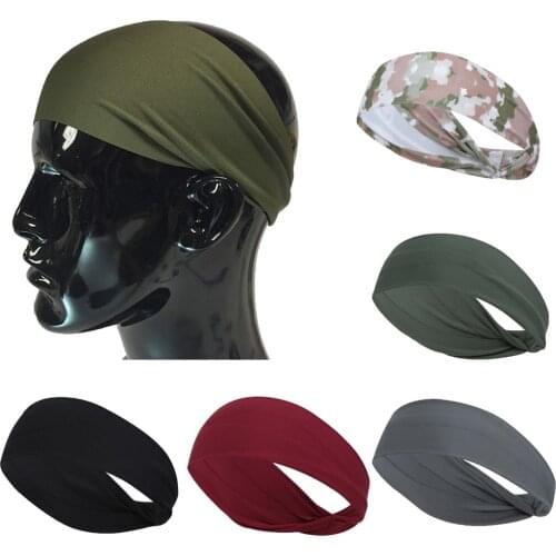 Sport Headbands Bike Cycling Running Sweatband Fitness Jogging Tennis Yoga Gym Head Band Hair Band Bandage Men Women