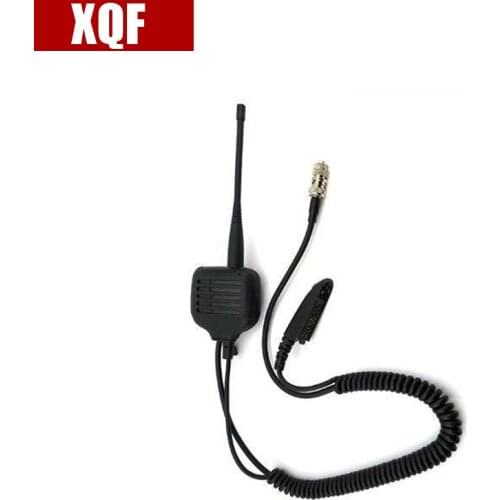 XQF Speaker Mic for Motorola radio GP328 GP340 GP360 GP380 with UHF/VHF Antenna
