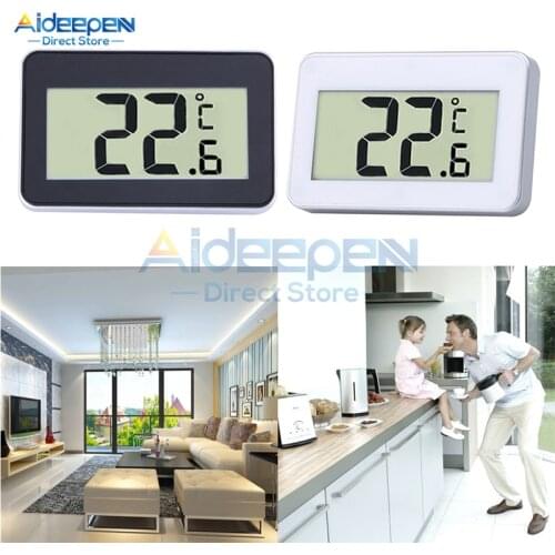 TS-A95 Mini LCD Digital High Precision Waterproof Thermometer Temperature Sensor Temperature Tester Meter With Hook Up