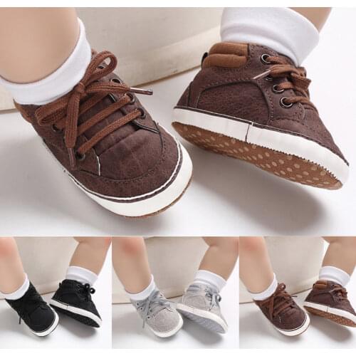 Newborn Infant Baby Kids Shoes Toddler Girl Casual Shoes Toddler Soft Sole Crib Shoes Prewalker 0-18M