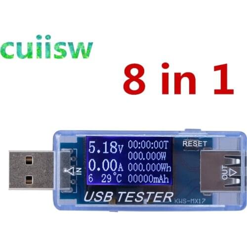 USB 5V 9V 12V 20V QC 2.0 3.0 OLED Current Voltage Charger Capacity Tester Doctor Power Meter Text Voltmeter 7%off