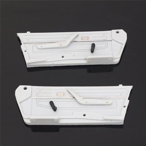 High Simulation Car Door Interior Panel Sets DIY Car Decoration for 1/10 Tamiya TF2 RC Car Accessories Parts