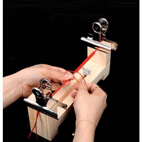 1 Set Bracelet Weaver tool DIY Wristband Maker rope Knot Parachute cord Braided Wristband Weaving Maker Bracelet Knitting Tool