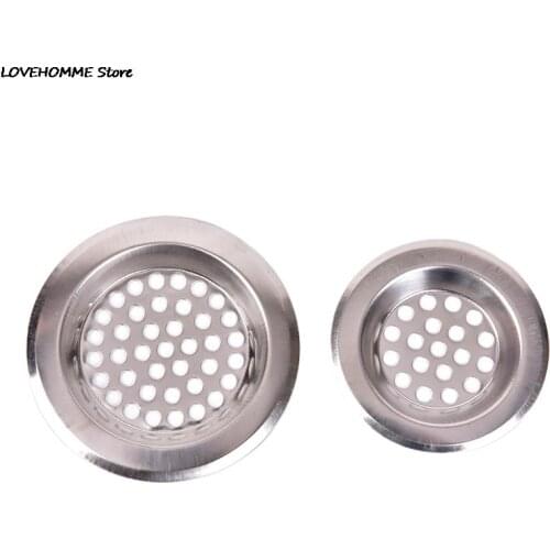 1pcs Practical 60/75mm Stainless Steel Sink Stopper Plug For Bath Drain Drainer Strainer Basin Water Rubber Sink Filter Cover