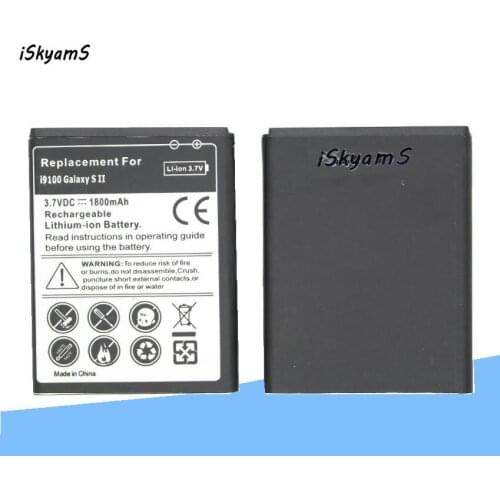10pcs/lot 1800mAh EB-F1A2GBU Replacement Battery For Samsung Galaxy S2 II I9100 9100 i9100g i9103 i9105 i9050 I9108 i9188