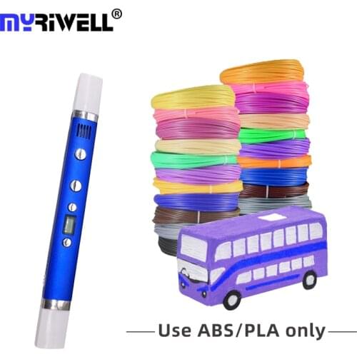 Myriwell For Kids DIY Creative Toy Gift High end USB Charging Design 3D Pen 1.75mm ABS/PLA/PCL filaments 3D Printing Pen