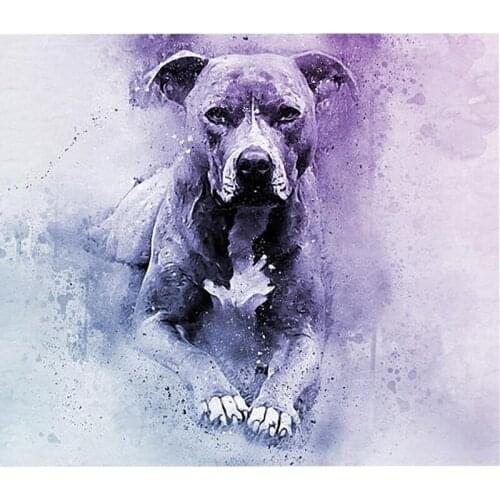 5D DIY Diamond Embroidery Sale Dog, Diamond Painting Animals Christmas ,Full Diamond Mosaic Pictures Of Rhinestones