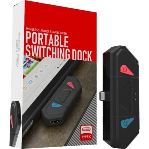 Audio Bluetooth Adapter For Switch Bluetooth Transmitter Can Cast TV HDMI Projection Screen Base For Switch PS4/PC